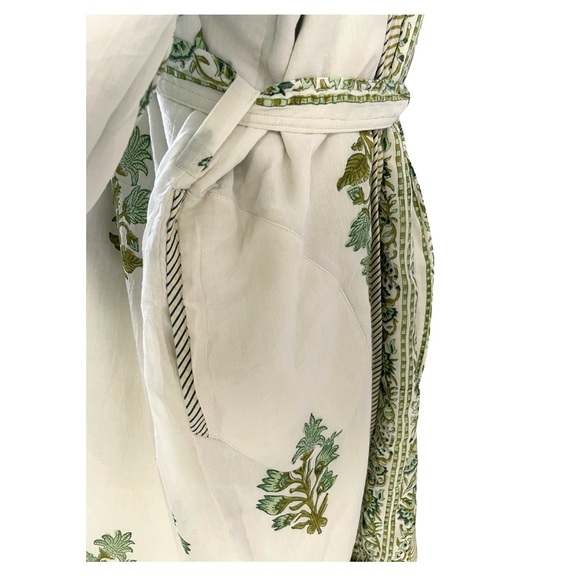 Block Print Reversible Robe - Picture 6 of 7